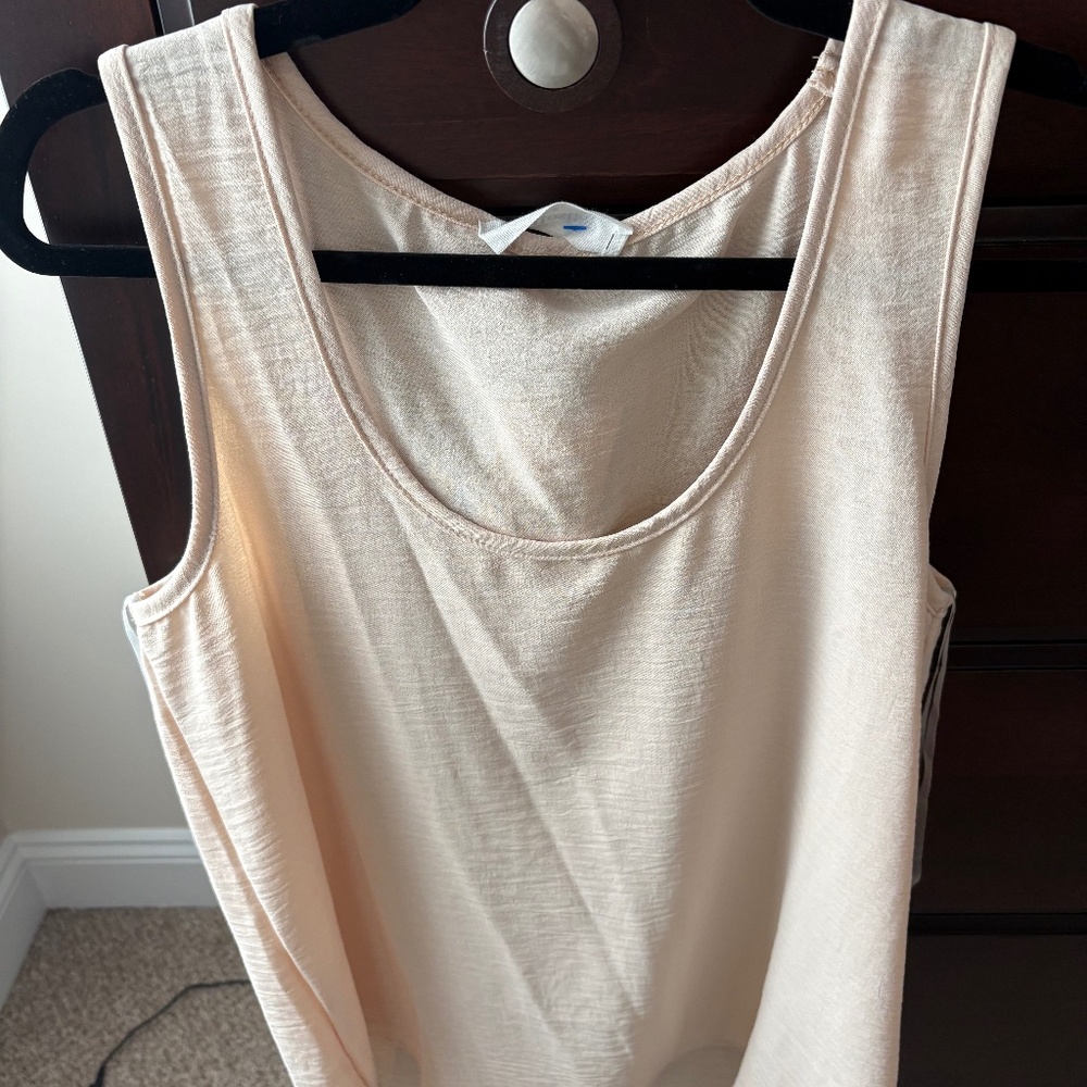 Size Small Mittoshop Ivory Tank Top